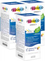 MONATSPACK PEDIAKID® Omega 3 (3er Pack 3x125ml)